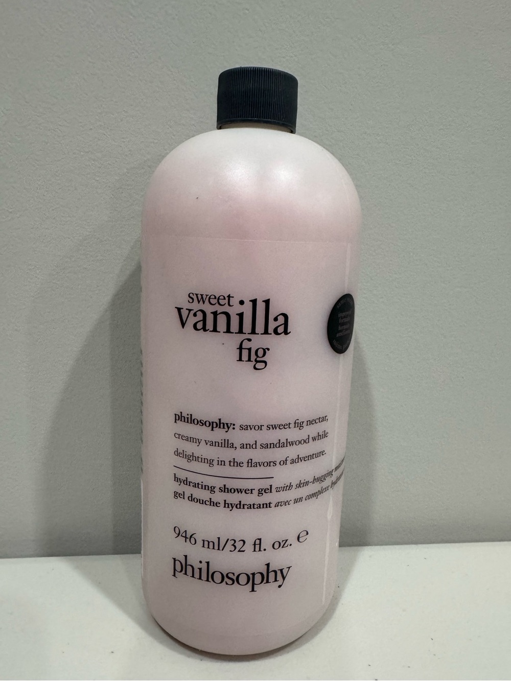 Philosophy Sweet Vanilla Fig Shower Gel- 32 Oz Brand New